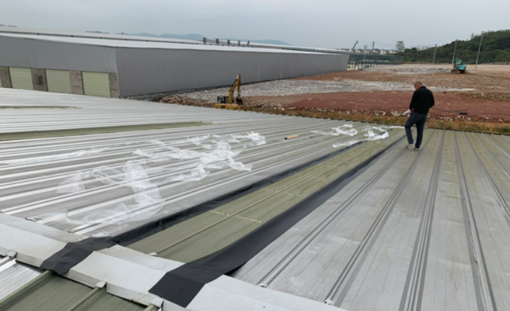 灵璧厂房屋面防水维修案例